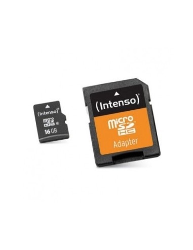 Intenso Tarjeta MicroSD 16GB Clase 10