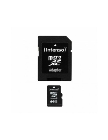 Intenso Tarjeta MicroSD 64GB Clase 10