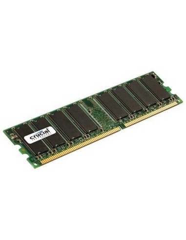 Memoria RAM Crucial CT12864Z40B DIM 1GB DDR 400MHz PC3200 en TXETXUSOFT