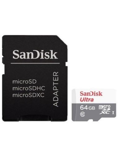 Sandisk SDSQUNB-064G-GN3MA microSDXC 64GB CL10 - Tarjeta MicroSD