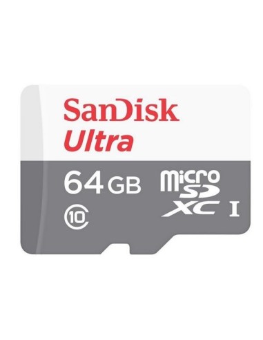 Sandisk microSD XC 64GB CL10 + Adaptador