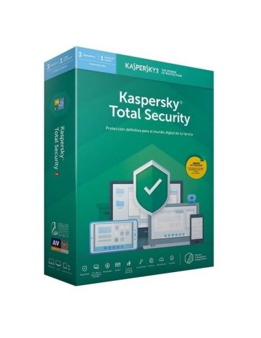 Kaspersky Total Security 2020 3 Dispositivos 1 Año en TXETXUSOFT