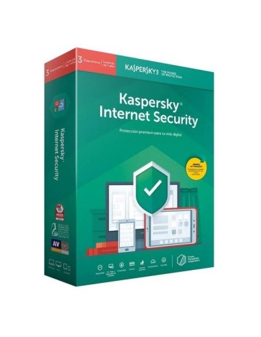 Kaspersky Internet Security 2020 3 Dispositivos 1 Año en TXETXUSOFT
