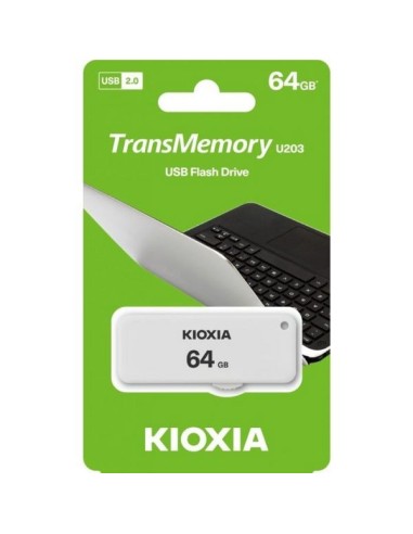 Kioxia TransMemory U203 64GB USB 2.0 en TXETXUSOFT