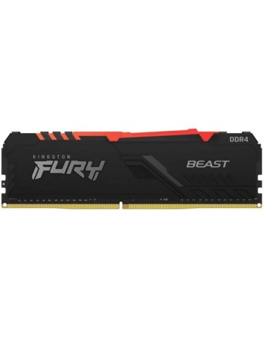 Memoria RAM Kingston Fury Beast RGB 16GB DDR4 3200MHz CL17 en TXETXUSOFT