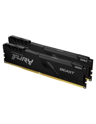 Memoria RAM Kingston Fury Beast 16GB DDR4 (2x8GB) 3200MHz CL16 en TXETXUSOFT