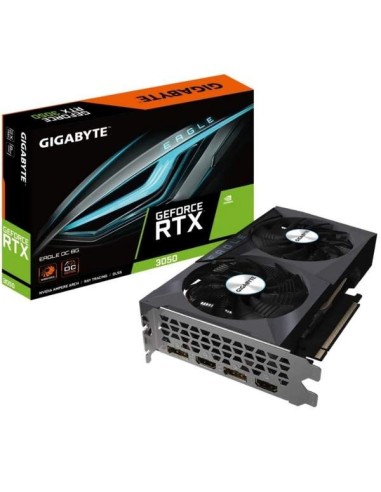 Gigabyte GeForce RTX 3050 EAGLE OC 8GB GDDR6 en TXETXUSOFT