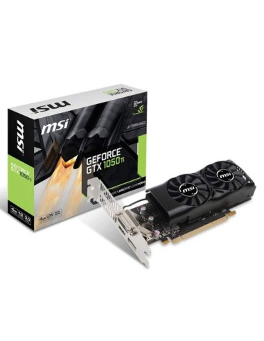 MSI GeForce GTX 1050Ti 4GT Low Profile 4GB GDDR5 en TXETXUSOFT