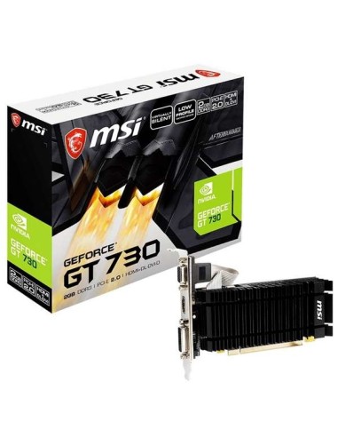 MSI GeForce GT 730 Low Profile 2GB GDDR3 en TXETXUSOFT