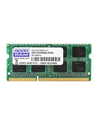 GoodRam 4GB SODIMM SR DDR3 1600MHz CL11 en TXETXUSOFT
