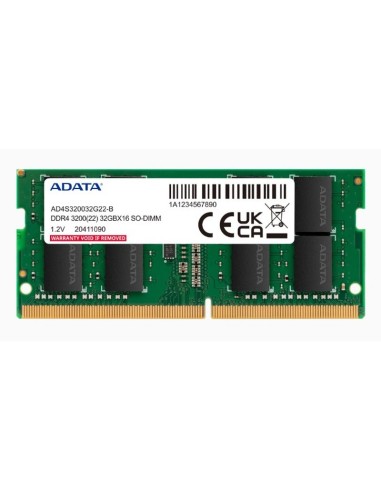 ADATA Premier 32GB SO-DIMM DDR4 3200Mhz CL22 en TXETXUSOFT