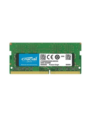 Crucial 8GB DDR4 SODIMM 3200MHz CL22 en TXETXUSOFT