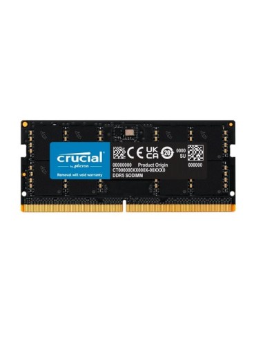Crucial 32GB DDR5 SODIMM 4800MHz CL40 en TXETXUSOFT