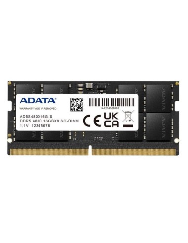 ADATA 16GB DDR5 SODIMM 5600MHz CL46 en TXETXUSOFT